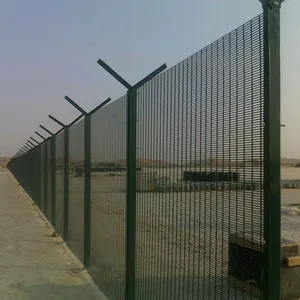 358 Anti Climb Fence With Galvanized Steel Mesh and 2-2.5m Wire Diameter thumbnail-3
