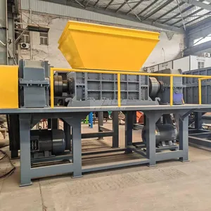 Horizontal Purlin Double-Shaft Shredder, Fabric Double-Shaft Shredding Equipment thumbnail-3