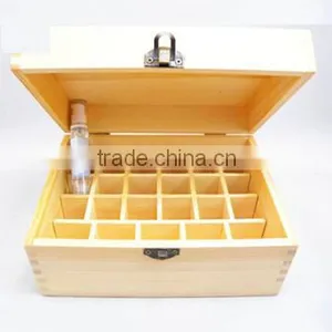 Solid Wood Essential Oil Box, Wooden Packaging Box for Oil thumbnail-1