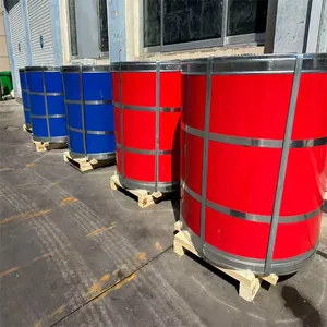 Weather Proof PPGI Color Coated Steel Coil Prepainted Galvanized Coil For Roofing Sheet thumbnail-3