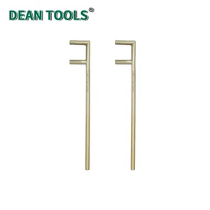 Non-Sparking F Valve Wrench Round Head Explosion Proof Valve Wrench Beryllium Copper Aluminum Bronze Hand Tool thumbnail-2