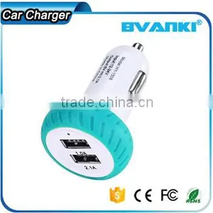 2016 Trending Products New Dual Car Usb Charger Quick Charge 2.0 Car Charger Universal Car Phone Charger Bulk Buy From China Supplier's Choice thumbnail-3