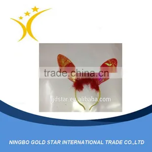 Feather Flashing Light Led Bunny Ears For Party thumbnail-1