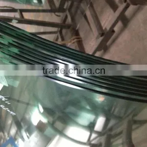 Glass ,10mm Tempered Curved Glass ,Guangzhou Supply Building Glass thumbnail-2
