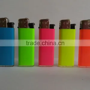 Plastic Mini BIC CRICKET Flint Lighter FH-203 With Butane Gas Neon Color thumbnail-1