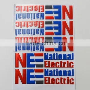 Cutom Engraved 3M Adhesive Nickel Car Sticker thumbnail-2
