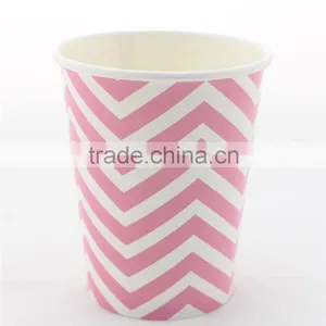 SGS&FDA Certificated New Design 9oz Stocked Cup Cold Drinking Paper Cups thumbnail-5
