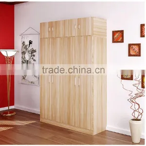 Bedroom Wardrobe Designs With Wooden Color thumbnail-1