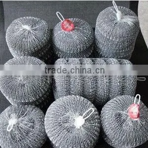 Galvanized Knitting Mesh Scrubber thumbnail-1
