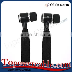 Best Shoelace Design Earphones With Microphone For Samsung Galaxy S6 thumbnail-2