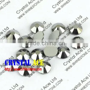 Loose Crystal Stones , Non Hotfix Jet Hematite thumbnail-1