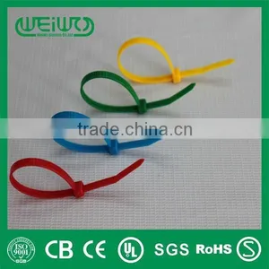 Plastic Colorful Cable Ties With Label thumbnail-1