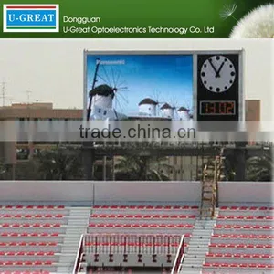 China Perimeter Advertising Outdoor Full Color Soccer Stadium Led Display thumbnail-1