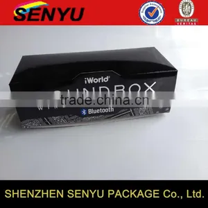 Creative Recylcled Small Empty Paper Box Printing for Sound Speaker thumbnail-1