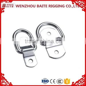 Rigging Hardware High Quality D Ring With 2 Hole Plate thumbnail-1