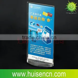 China Supplier Acrylic Menu Holder Stand for Hanging Counter Display thumbnail-1