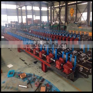 Galvanized Steel Roof Sheet Roll Forming Machinery Line With Automatic Working System thumbnail-3
