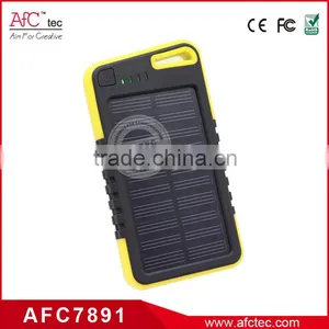 Hot Selling Portable Keychain 4000mAh Solar Lantern With Mobile Phone Charger thumbnail-3