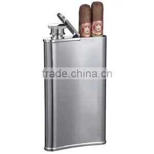 Stainless Steel Disposable Leather Liquor Flask thumbnail-3