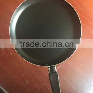 Sky Blue Color Nonstick Aluminum Frying Pan Cooking Crepe Pan thumbnail-2