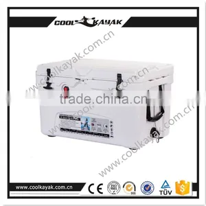 Kuer 45QT Insulator Beer Coolers for Sale Marine Cooler Box Made in China Food Transport Cooler Box Better Than Cooler Box Quality Choice thumbnail-3