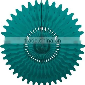 Hot Sale!!!!round Tissue Paper Fan for Party Wedding Decorations thumbnail-2