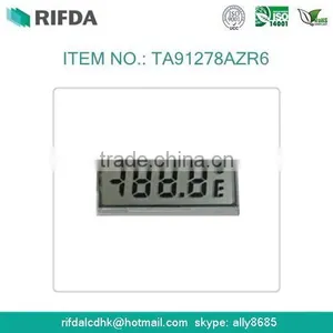 High Resolution Small Lcd Display for Temperature Monochrome Lcd Display Module 3.0V thumbnail-1