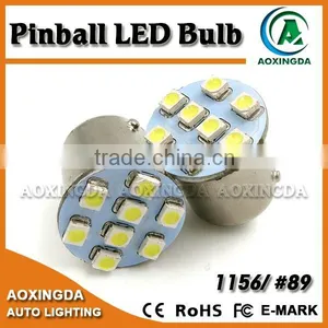 12V 13V 3528 8 SMD Bayonet Base #89 Pinball Led Bulb thumbnail-3