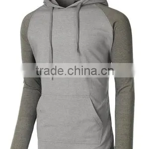 One Tie Up Two Shades Multi Color Plain Custom Hoodies Men thumbnail-1