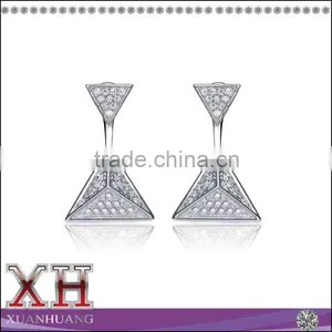 Liwan Plaza Jewelry Sterling Silver Hot Sale Stud Earrings thumbnail-1