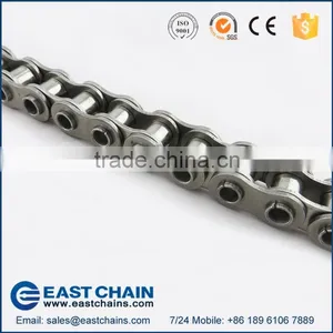 A Series Short Pitch 12.7mm 25.4mm 304 Stainless Steel Hollow Pin Roller Chain 08BHP thumbnail-1