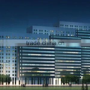 Aluminum Frame Glass Curtain Wall thumbnail-2