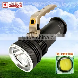 GOREAD Y77 High Bright Black Aluminum Rechargeable LED R5 Flashlight 3 Mode 3W Search Products thumbnail-1