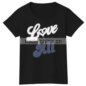 Women/Girls Tshirt Love Is All Personal Design Round Neck Blouse thumbnail-3