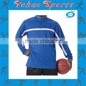 1/4 Zipper Polyester With Spandex Longsleeve Warm up Suits thumbnail-1