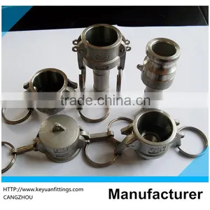 Casting Camlock Quick Coupling SS316 Manufacturing Cam and Groove Stainless Steel Cam Lock Fittings thumbnail-1