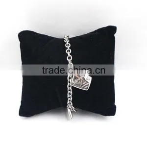 Factory Price Stainless Steel I LOVE YOU Tags Charm Bracelet Wholesale thumbnail-1