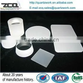 Cheap Ground Quartz Glass Plates 3*1mm thumbnail-1