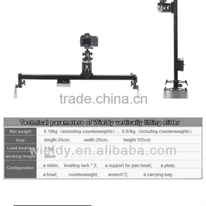 Multiple Function DSLR Camera Slider/ Vertically Lifting Video Slider/ Cannon Camera Slider thumbnail-5