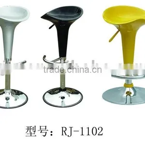 ANJI XINRENJIE Low Back And Hot-sale ABS Plastic Bar Stool thumbnail-1