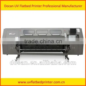 Docan UV Flatbed and Roll 2 Roll Printer UV2510 to Print Flat and Roll to Roll Materials thumbnail-1