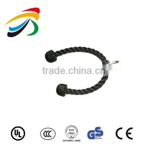 Hot Selling Tricep Rope Rubber End Gym Training Home Fitness thumbnail-1