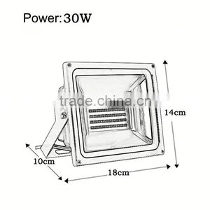 2015 New Waterproof IP65 RGB High Power Led Floodlight With IR Controller,outdoor Flood Light for Square Garden thumbnail-2