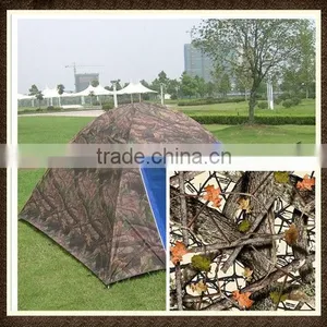 Polyester Leaf Printed Taffeta Tent Fabric thumbnail-1