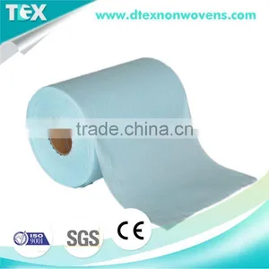 Household Cleaning Wiper Jumbo Spunlace Nonwoven Fabric Roll for Cleaning Wipes, Jumbo Spunlace Roll thumbnail-1