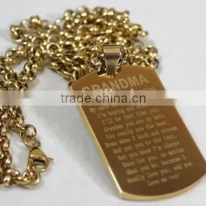 Low Price Custom Stainless Steel Dog Tag Newly Designing Steel Dog Tags High Quality Stainless Steel Dog Tags thumbnail-5