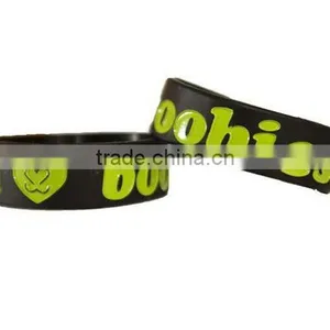 Hot Selling Cheap Custom Silicone Slap Bracelet (SW-75) thumbnail-1