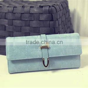 2016 New European and American Retro Matte Folded Wallet Purse thumbnail-2