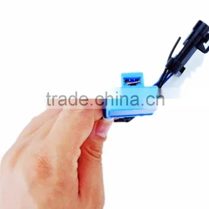 5-3/4 Inch 7" LED Headlight Wire Harness Wiring Harness Adapter For 2014 2015 2016 Harley Davidso-n Daymaker thumbnail-5