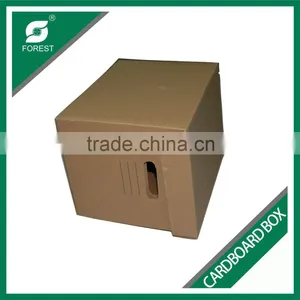 ACCEPT CUSTOM ORDER BROWN CORRUGATED CARDBOARD STORGE PACKING BOX WITH INSTRUCTIONS PRINTING thumbnail-3